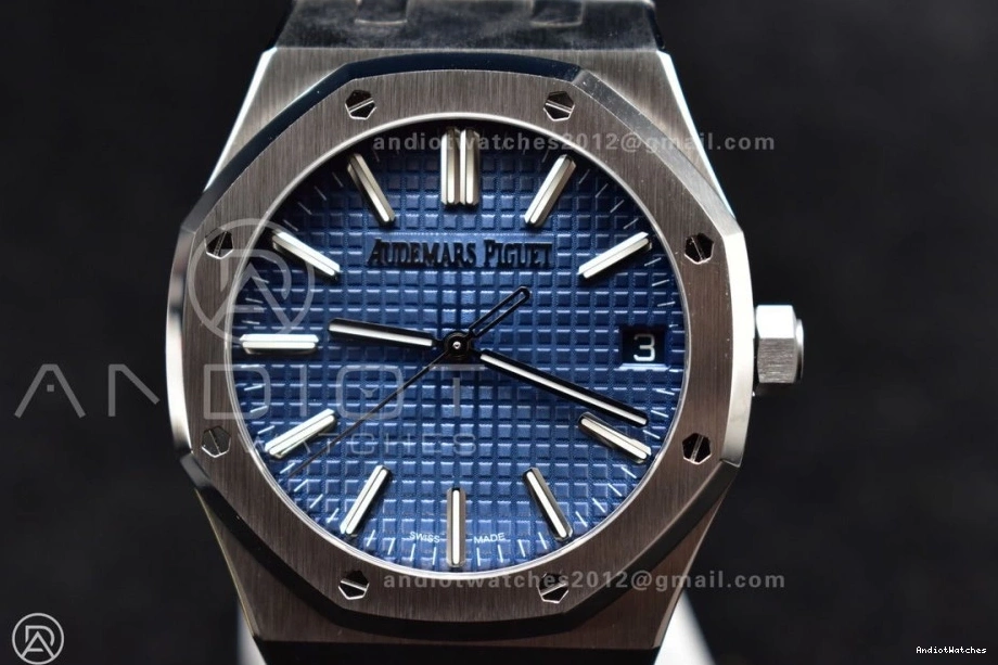 on Blue Dial 453 SS Royal Bracelet 41mm ZF 15510 Oak Anniversary